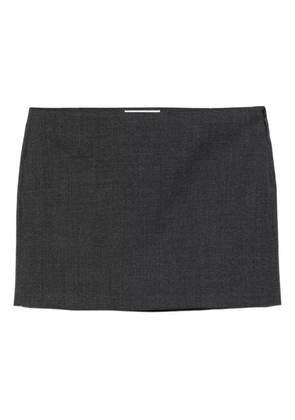 Givenchy straight wool mini skirt - Grey