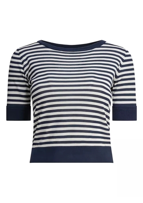RAKKI striped cotton T-shirt - Blue
