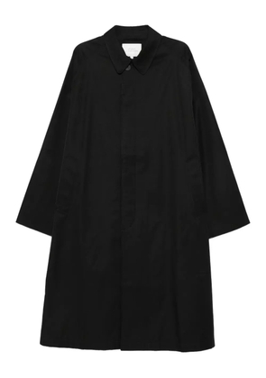 Studio Nicholson Crowe buttoned trench coat - Blue