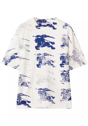 Burberry Equestrian Knight short-sleeve T-shirt - White