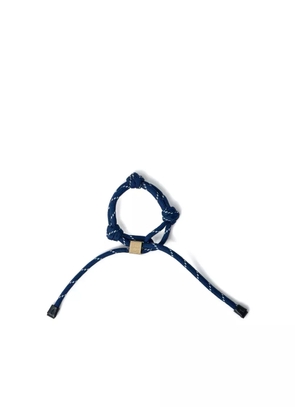 Miu Miu knotted-cord bracelet - Blue