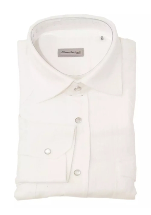 SARTORIO NAPOLI button-fastening shirt - White