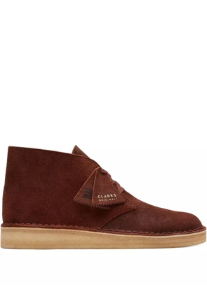 Clarks Originals Desert Coal 'British Tan' desert boots - Red