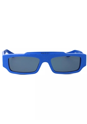 Gucci Eyewear GG rectangle-frame sunglasses - Blue