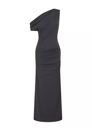 Nicholas one-shoulder maxi dress - Black