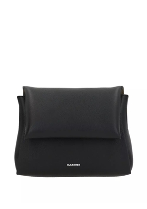 Jil Sander flap-detail shoulder bag - Black