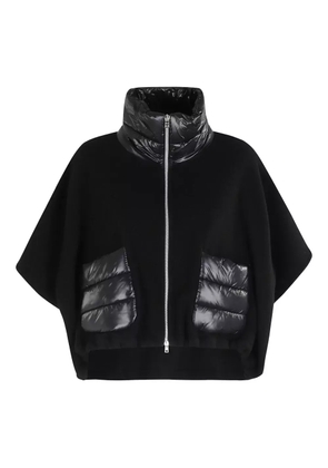 Herno quilted panelled jacket - Black
