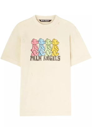 Palm Angels Crossroads Bears T-shirt - Neutrals