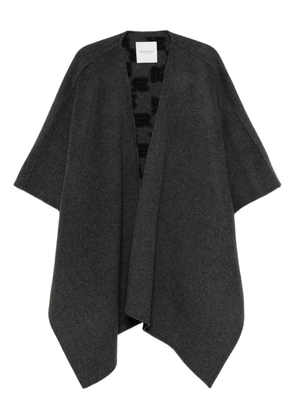 ERMANNO FIRENZE wool cape - Grey