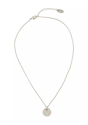 Vivienne Westwood Lewis orb embellished-disc necklace - Silver