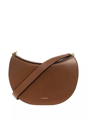 Wandler big Kate leather shoulder bag - Brown