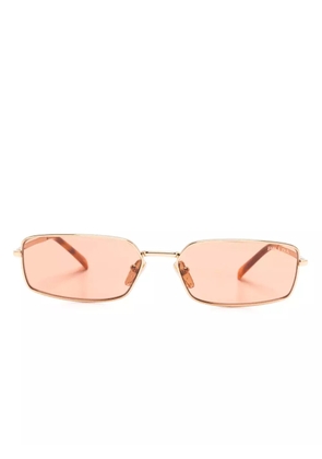 Prada Eyewear rectangle-frame sunglasses - Gold