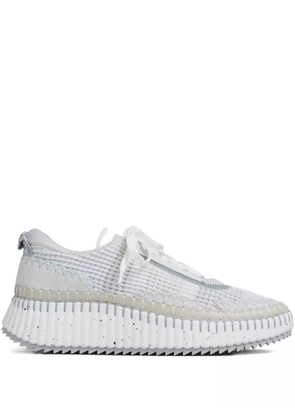 Chloé Nama mesh-panelled sneakers - Grey