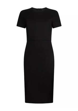 LIU JO short-sleeve sheath dress - Black