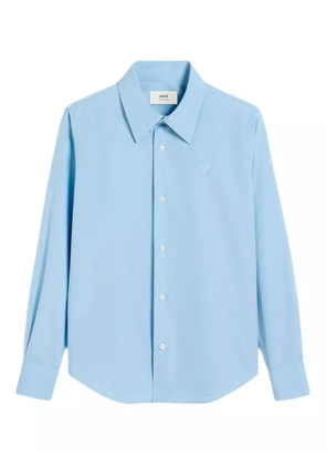 AMI Paris Ami de Coeur cotton shirt - Blue