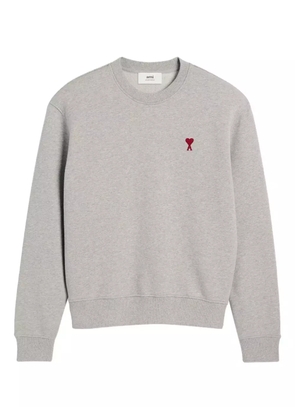 AMI Paris Ami de Coeur cotton sweatshirt - Grey