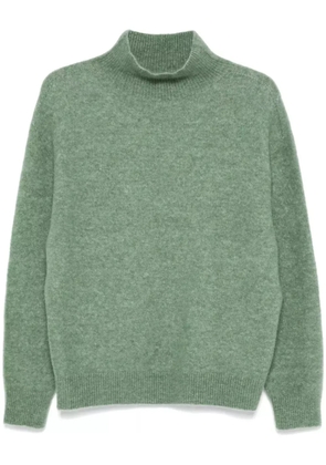 Alysi high-neck sweater - Green
