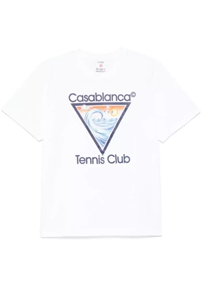 Casablanca Tennis Club Icon T-shirt - White