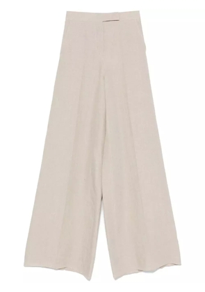 Max Mara Sequoia palazzo trousers - Neutrals