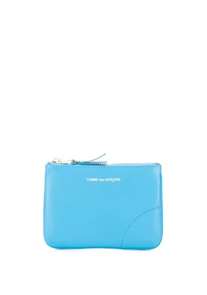 Comme Des Garçons Wallet colour-block leather wallet - Blue