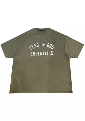 FEAR OF GOD ESSENTIALS logo-print T-shirt - Green