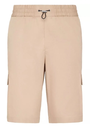 Philipp Plein toggle-fastened cargo shorts - Neutrals