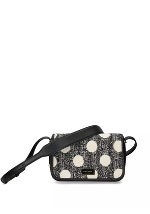 Kate Spade tweed crossbody bag - Black