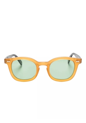 Family Affair Deep round-frame sunglasses - Brown