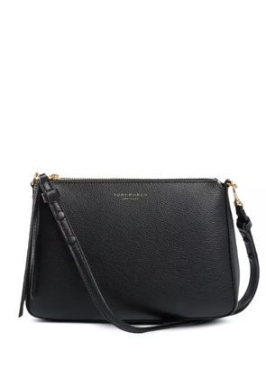 Tory Burch Perry zip-top leather shoulder bag - Black