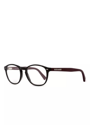 Zegna round-frame glasses - Red