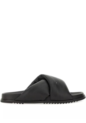 Rick Owens padded sandals - Black