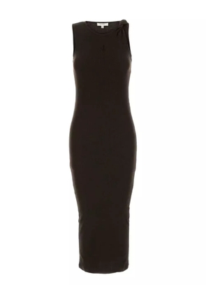 JW Anderson anchor-embellished twisted-strap dress - Black