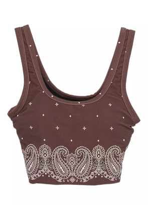 The Upside Mikkola Lou top - Brown