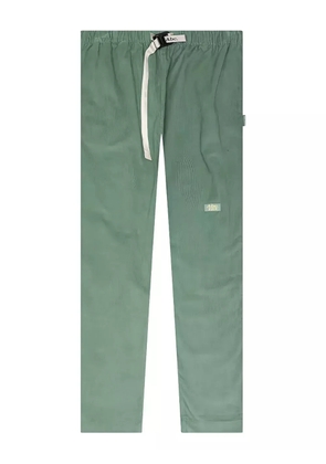 Advisory Board Crystals Studio Work corduroy buckle-fastening trousers - Green