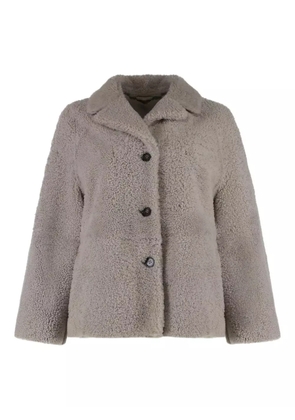 'S Max Mara Violante shearling coat - Grey