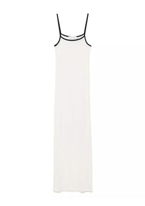 Aya Muse jersey midi dress - White