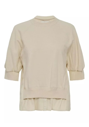 3.1 Phillip Lim puff-sleeve sweatshirt - Neutrals