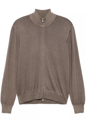 Barba wool cardigan - Brown