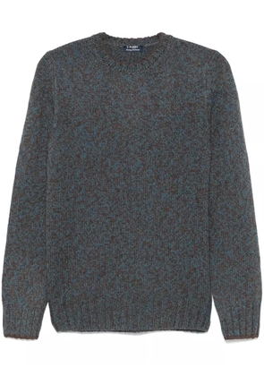 Barba virgin wool sweater - Blue