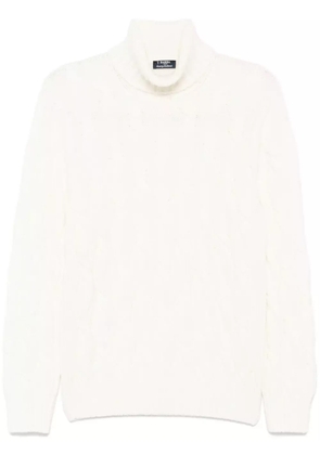 Barba cable-knit sweater - Neutrals
