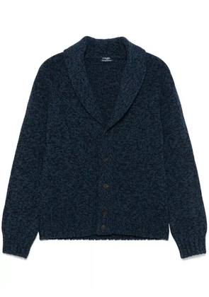 Barba wool cardigan - Blue