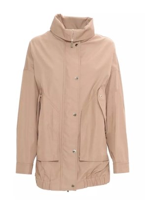 Moorer Olinda drawstring-waist jacket - Neutrals