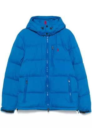 Polo Ralph Lauren Polo Pony-embroidered puffer jacket - Blue