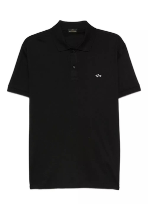 Paul & Shark embroidered polo shirt - Black