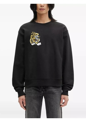 Kenzo x Verdy tiger-embroidered sweatshirt - Black