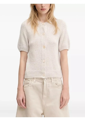 OUR LEGACY puff-sleeve button cardigan - Neutrals