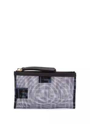 Fendi Pre-Owned 2010-2025 FF Mesh pouch - Grey