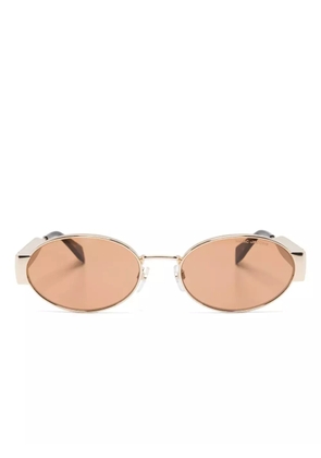 Marc Jacobs Eyewear oval-frame sunglasses - Gold