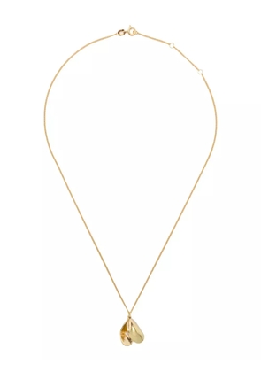 Wouters & Hendrix Gold 18K gold Mussel diamond necklace