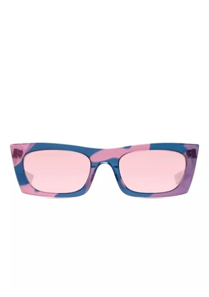 Retrosuperfuture Drew Mama Fred rectangle sunglasses - Blue
